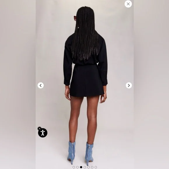 Maje Straight-fit playsuit - Picture 3 of 10